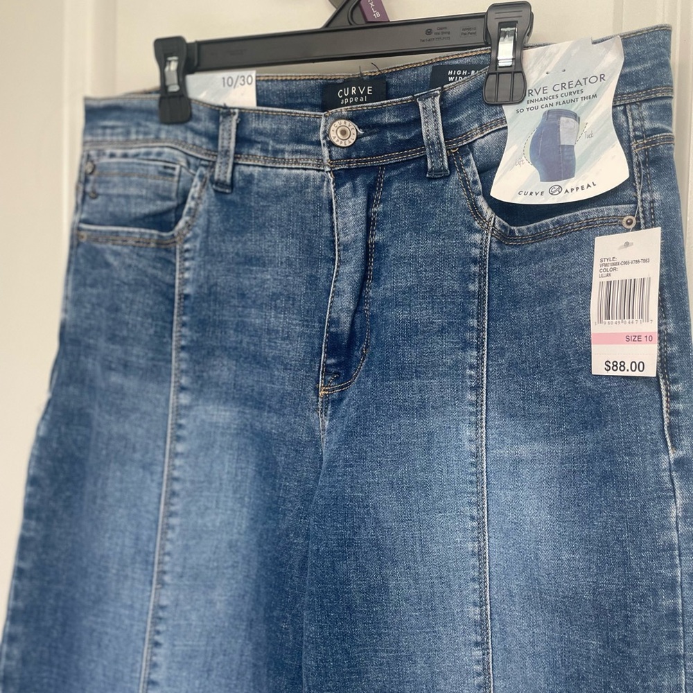 High waist Flare & Wide Leg Denim jeans